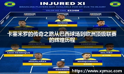 卡塞米罗的传奇之路从巴西球场到欧洲顶级联赛的辉煌历程