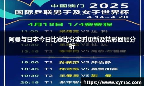 阿曼与日本今日比赛比分实时更新及精彩回顾分析